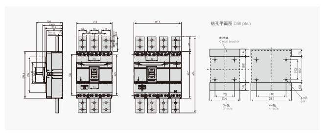 UKM5-1600 dimensions