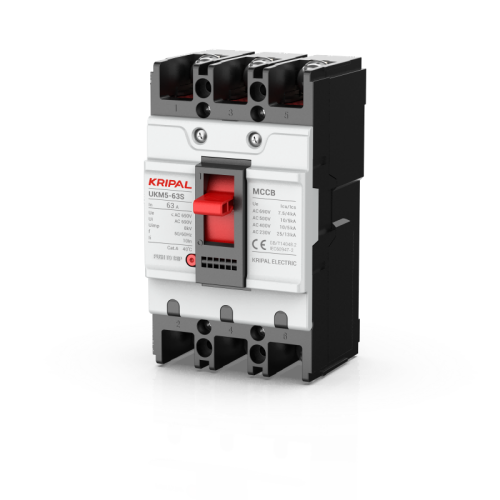 UKM5-63 MCCB 3 Pole 63A Moulded Case Circuit Breaker CE Certified