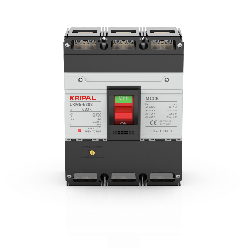 UKM5-630 MCCB 3 Pole 630A Moulded Case Circuit Breaker CE Certified