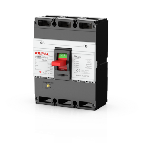 UKM5-800 MCCB 3 Pole 800A Moulded Case Circuit Breaker CE Certified
