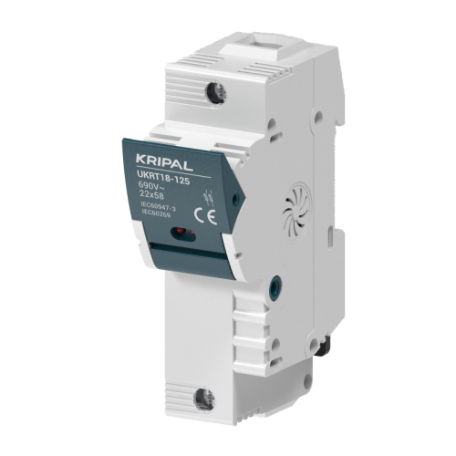 UKRT18 AC Fuse Holder 1P/2P/3P 125A for 22 x 58 Fuse CE Certified