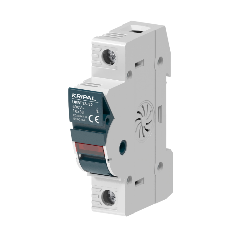 UKRT18-32 Fuse Holder 32A 1P 2P 3P for 10x38mm Fuse CE Certified