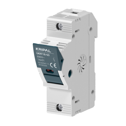 UKRT18-63 AC Fuse Holder 63A 1P/2P/3P for 14 x 51mm Fuse CE Certified