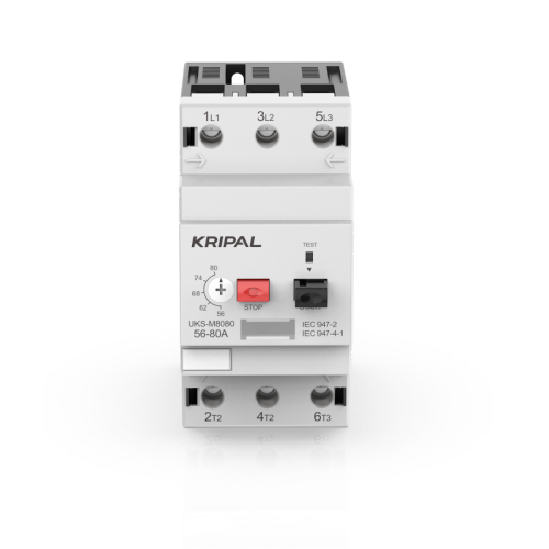 UKS-M80 Motor Protection Circuit Breaker 16~80A 690V Current Adjustment Range 56-80A