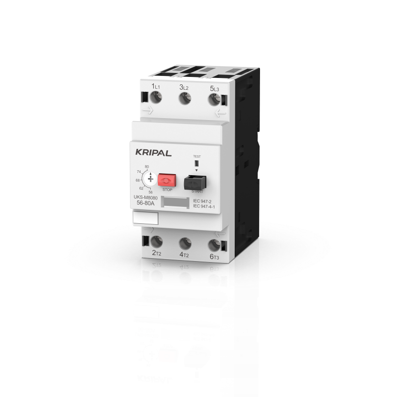 UKS-M80 Motor Protection Circuit Breaker 16~80A 690V Current Adjustment Range 56-80A
