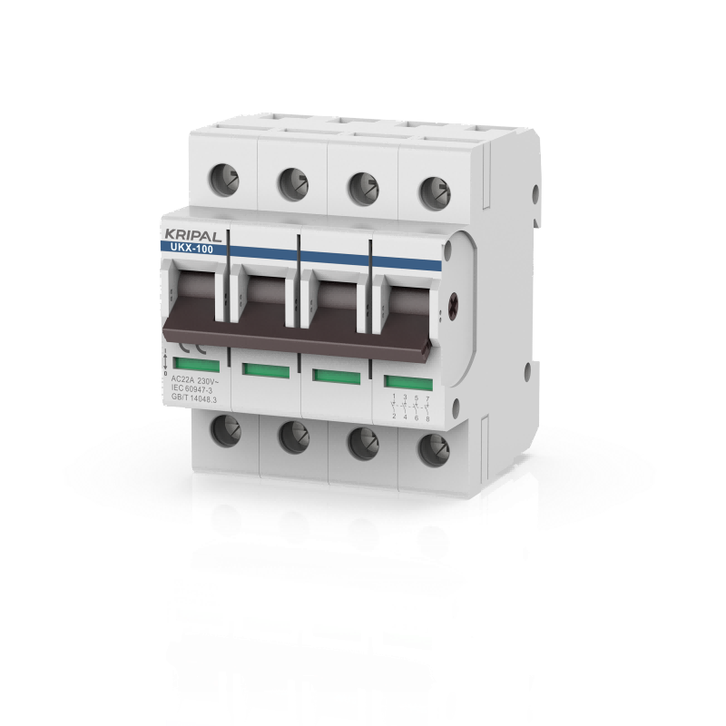 UKX-100 AC22A 230V Isolating Switch 100A 4 Pole