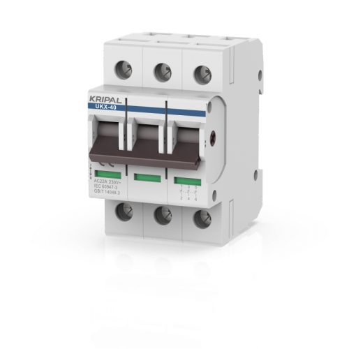 UKX-40 AC22A 230V Isolating Switch 40A 3 Pole