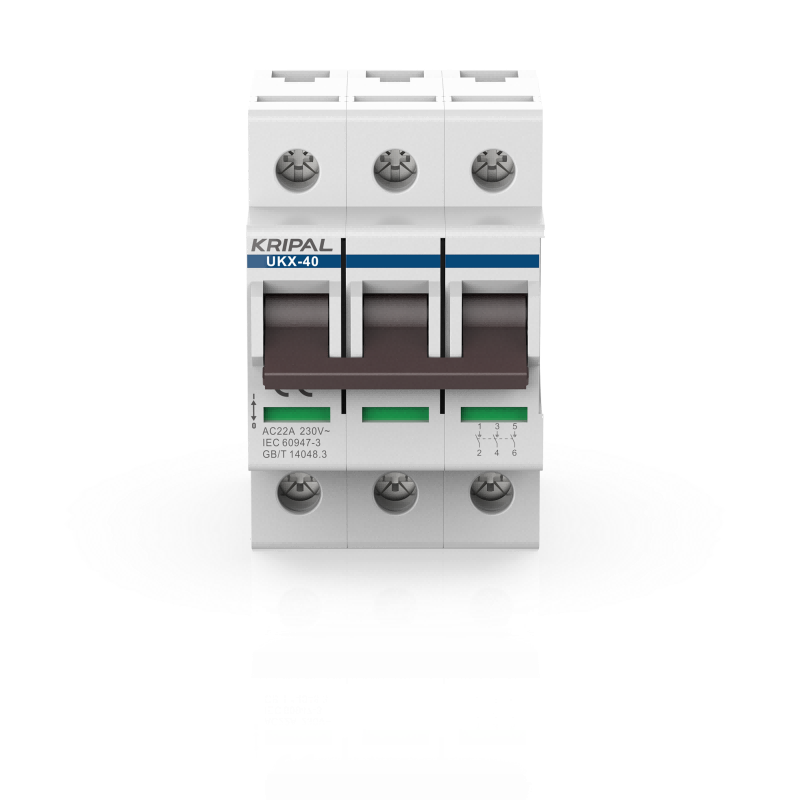 UKX-40 AC22A 230V Isolating Switch 40A 3 Pole