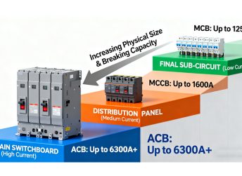 What MCB, MCCB and ACB Stand For and How They Differ in Use