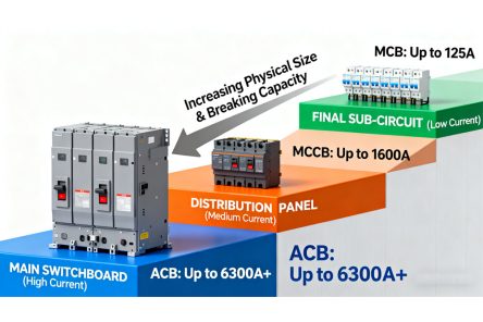 What MCB, MCCB and ACB Stand For and How They Differ in Use