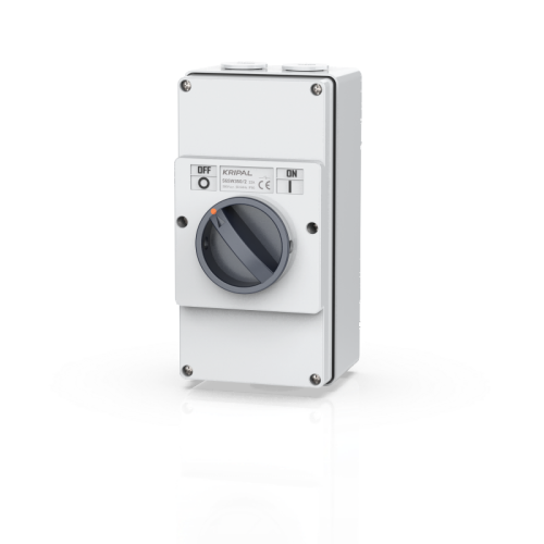 56SW Waterproof Isolator Switch 3P 500V 50A/63A IP66 Rotary Switch Surface Mount