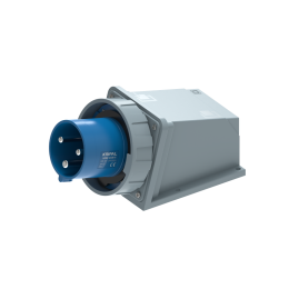 UKS3-D IP67 Wall Mount Industrial Power Plug 3P/4P/5P 63A CEE Plug