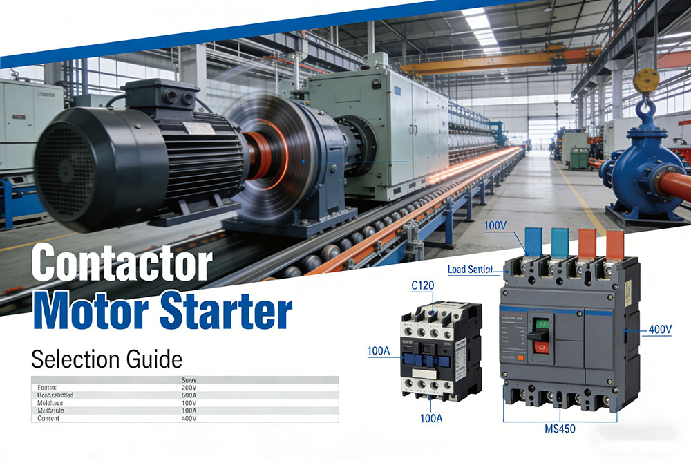 Industrial motor starter selection guide