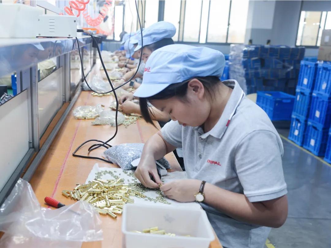 The competition was intense yet orderly