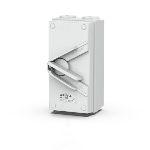 UKF1 Weatherproof Isolating Switch 1/2/3/4P 20A 35A 63A Outdoor Isolator Switch IP66