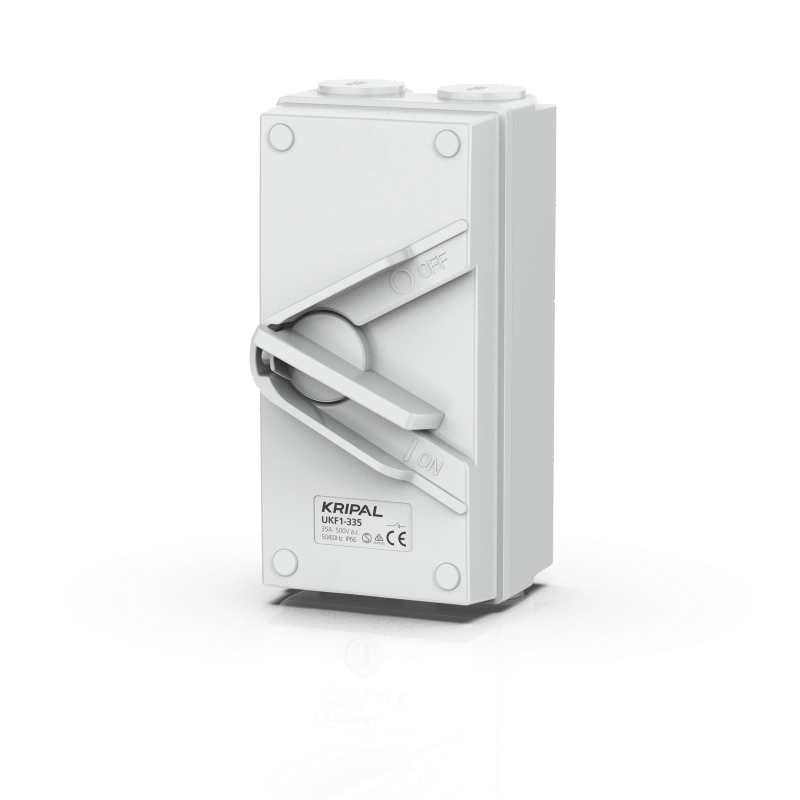 UKF1 Weatherproof Isolating Switch 1/2/3/4P 20A 35A 63A Outdoor Isolator Switch IP66