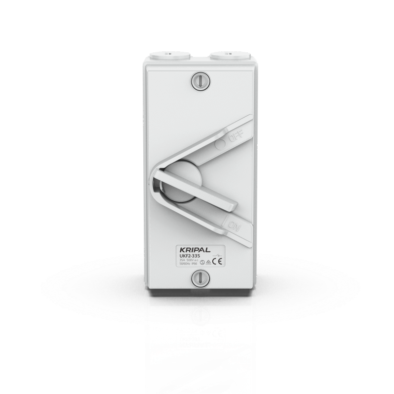 UKF2 Weatherproof Isolating Switch 1/2/3/4P 20A 35A 63A Outdoor Isolator Switch IP66