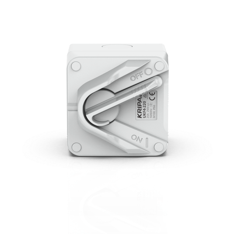 UKF4 Weatherproof Isolating Switch 1P/2P 10A 20A 35A Outdoor Isolator Switch IP66