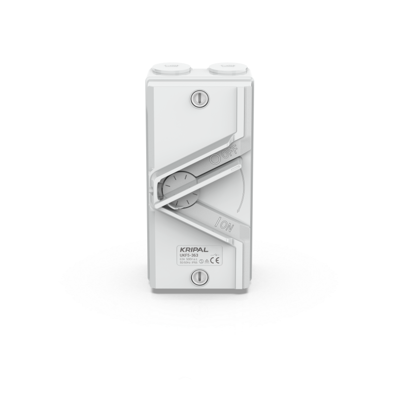 UKF5 Weatherproof Isolating Switch 1/2/3/4P 20A 35A 63A Outdoor Isolator Switch IP66