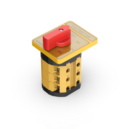 UKG1-40 Rotary Switch 3P/6P 7 Position Voltmeter Cam Switch 40A Knob Actuator Panel Mount