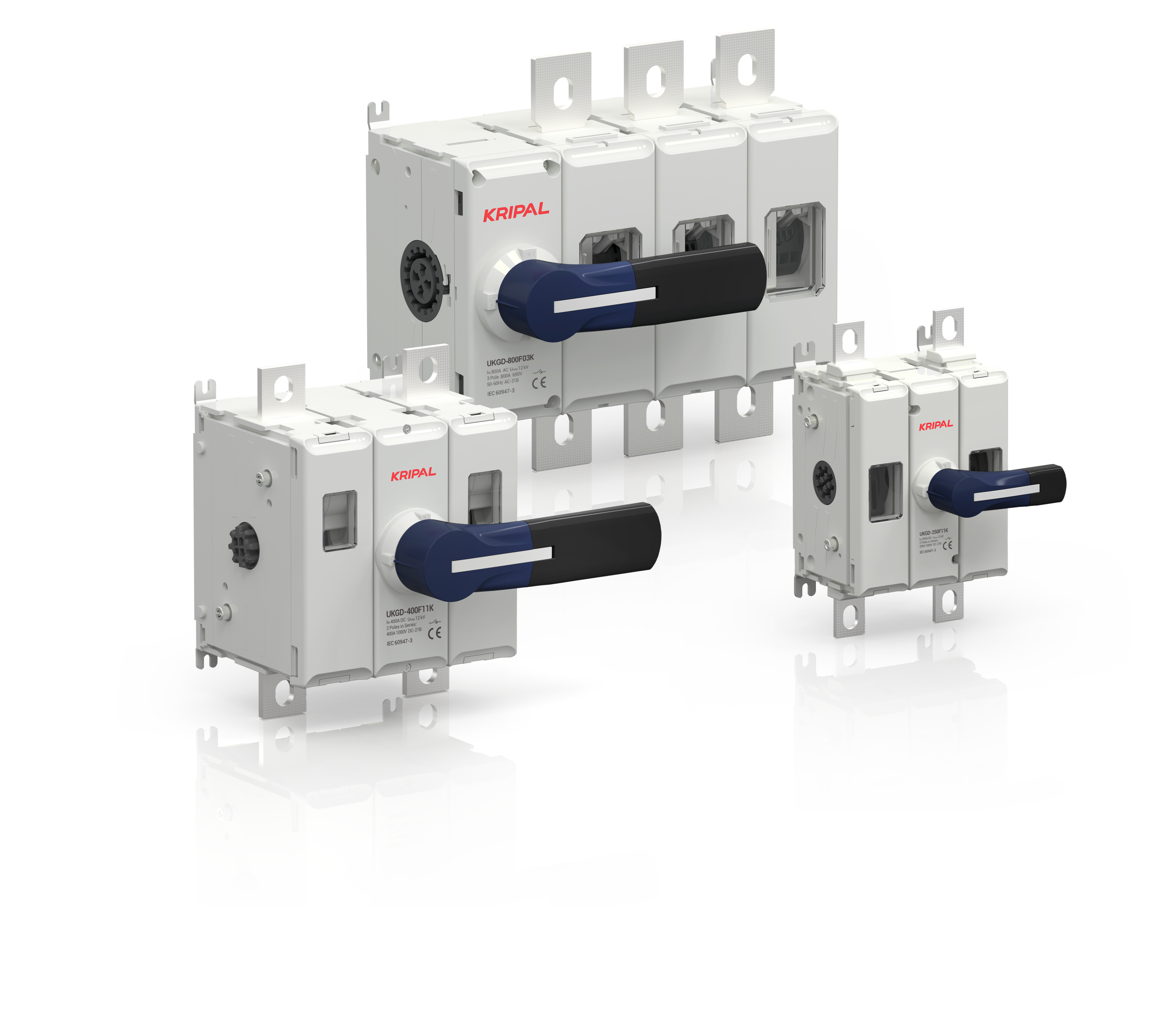 UKGD400 DC Switch Disconnector 1000V 400A 2 Pole DC Isolator Switch