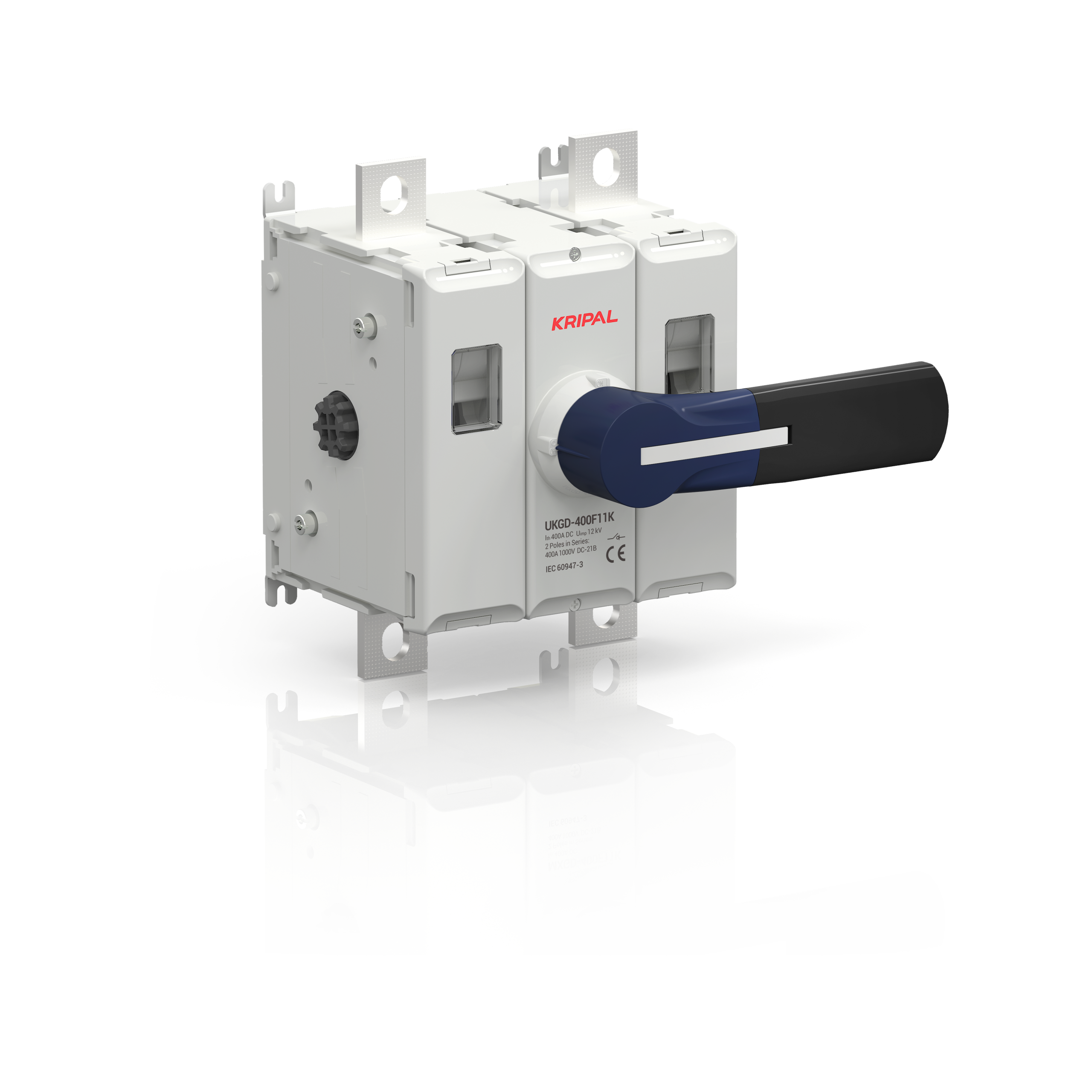 UKGD400 DC Switch Disconnector 1000V 400A 2 Pole DC Isolator Switch