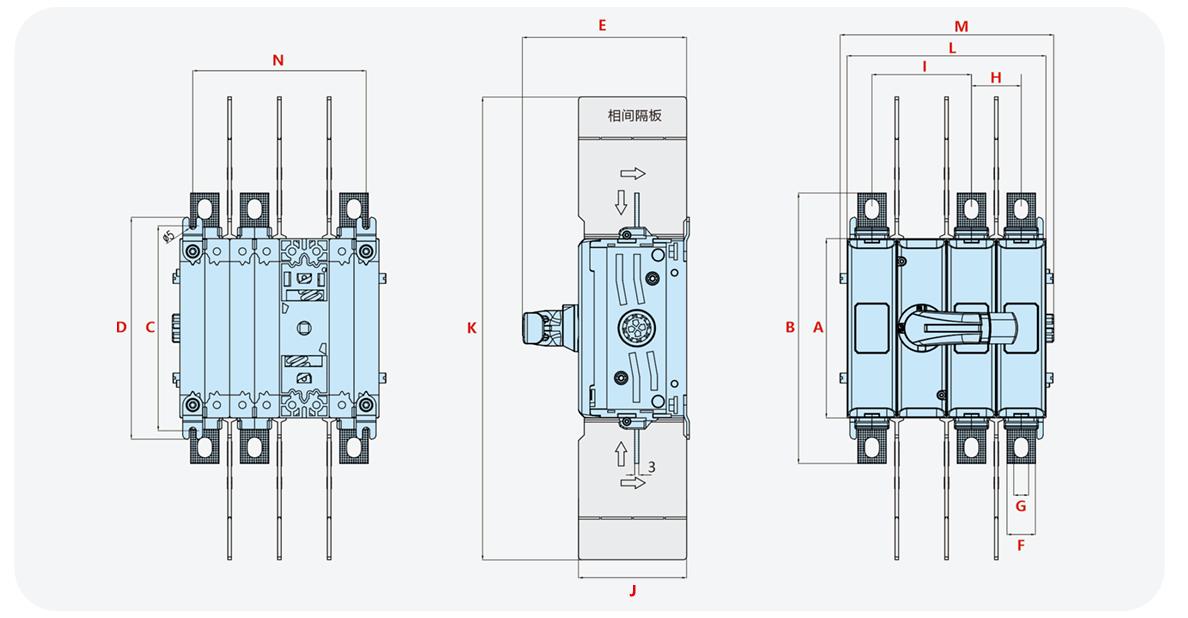 UKGD250 dimensions