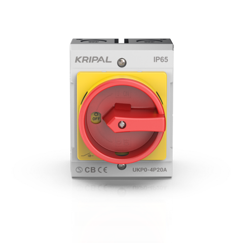 UKP0 Rotary Isolating Switch 2P/3P/4P 10A 16A 20A IP65 AC Disconnect Switch