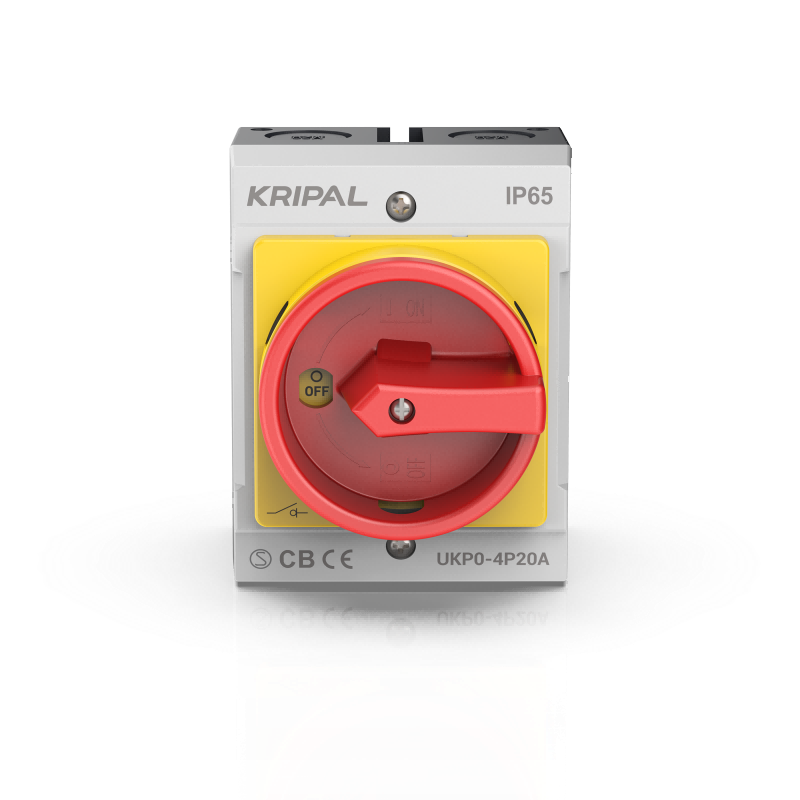 UKP0 Rotary Isolating Switch 2P/3P/4P 10A 16A 20A IP65 AC Disconnect Switch