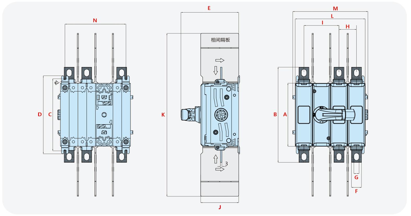 UKP250 dimensions