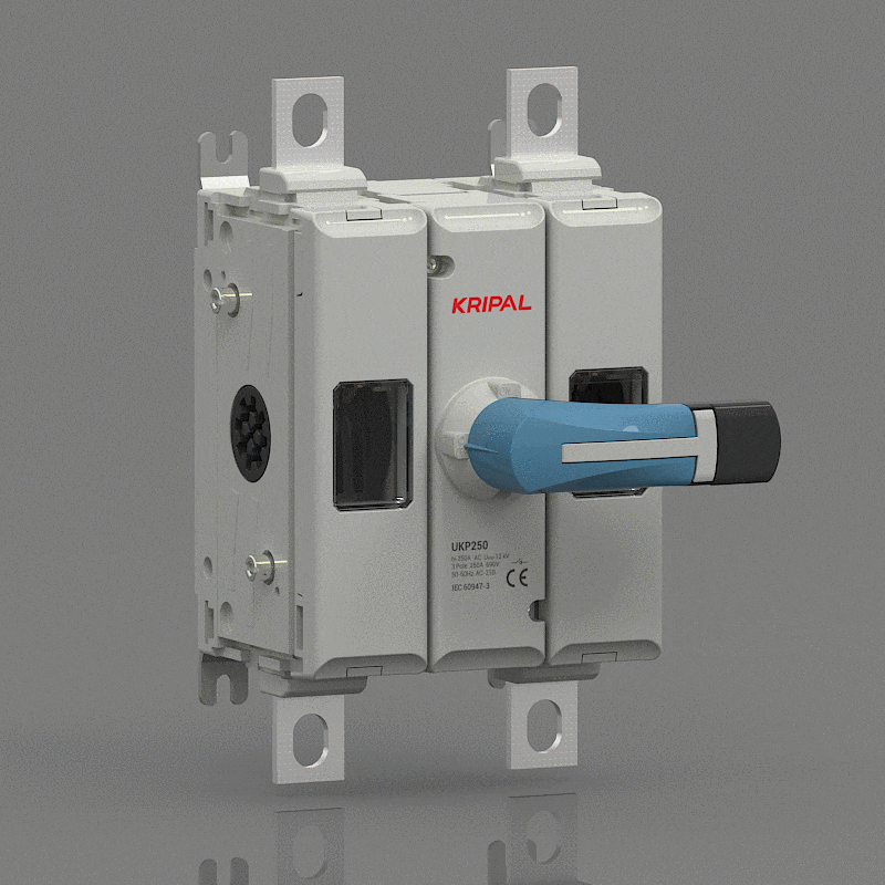 UKP250 AC Isolator Switch 2Pole 250A 1000V Switch Disconnector 3P/4P/5P/6P Base Mounting