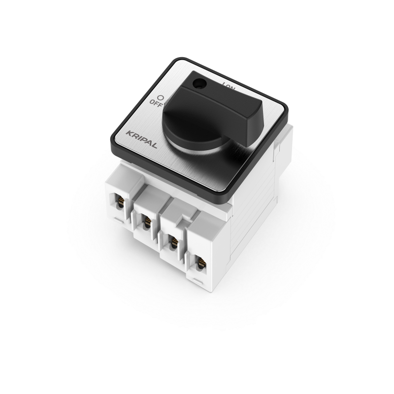 UKPD32-E DC Isolator Switch 32A 4Pole 1200V DC PV Solar Switch Disconnector Single Hole Mounting