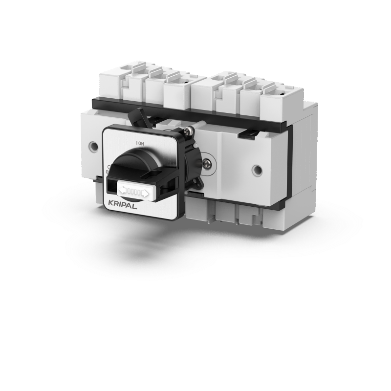 UKPD32-A8 DC Isolator Switch 8P Pole 32A 1200V DC Solar Switch Disconnector Single Hole Mount