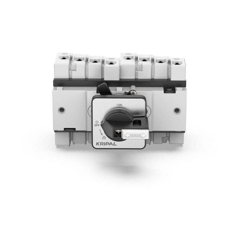 UKPD32-A8 DC Isolator Switch 8P Pole 32A 1200V DC Solar Switch Disconnector Single Hole Mount