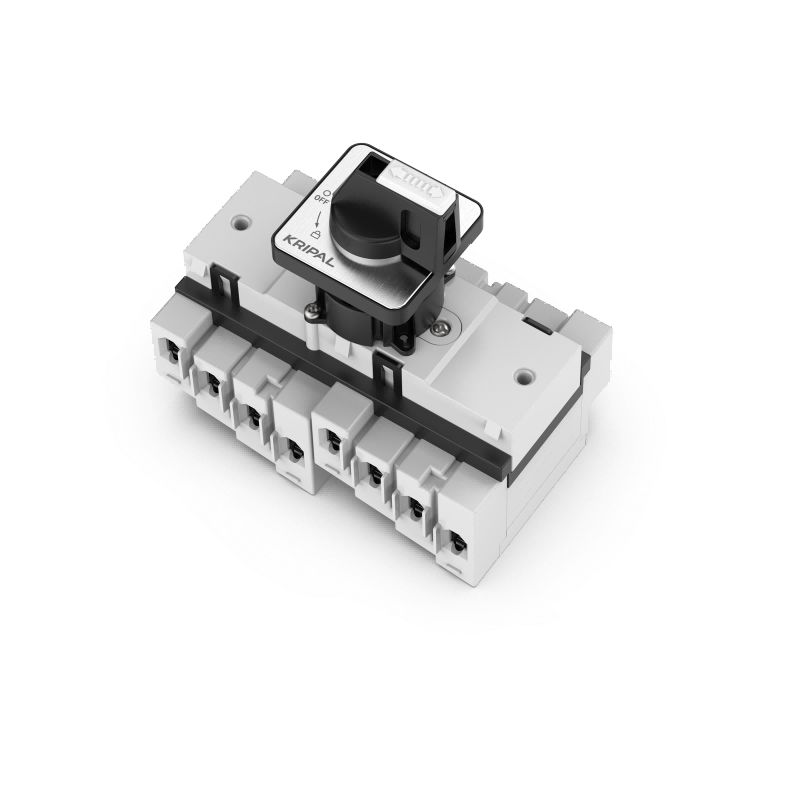 UKPD32-A8 DC Isolator Switch 8P Pole 32A 1200V DC Solar Switch Disconnector Single Hole Mount