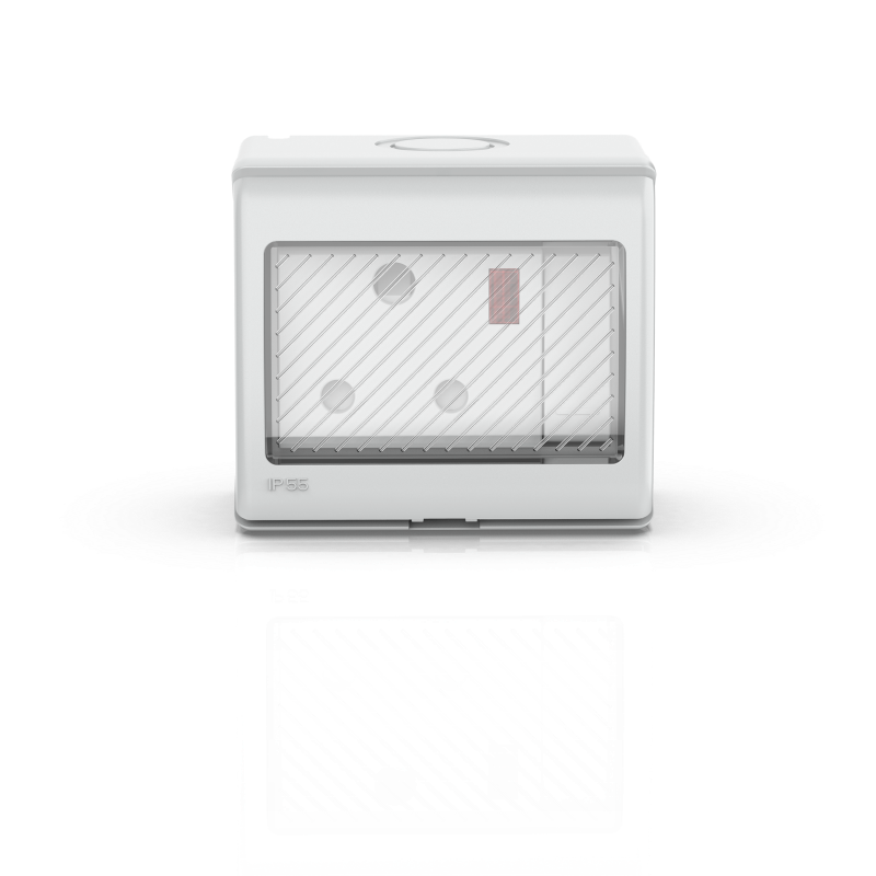 UKW IP55 Weatherproof Switch Socket 250V Electrical Outlet 1/2/3/4 Gang