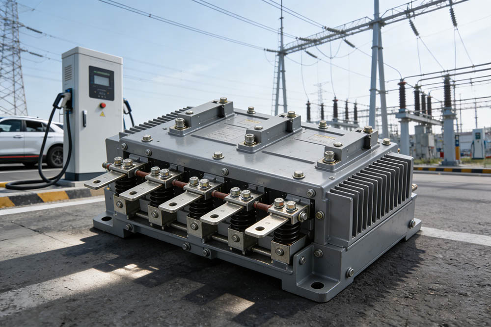 high voltage direct current contactor .