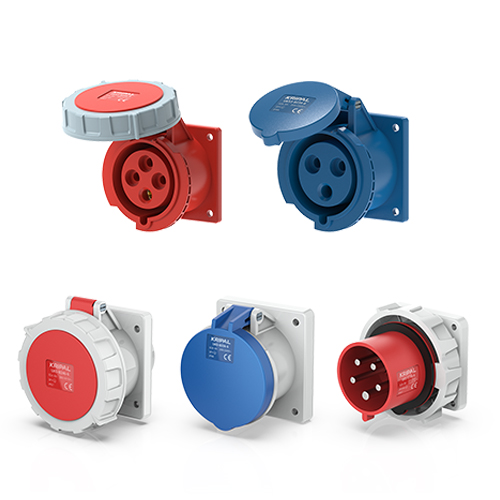 Panel Mounted Plug and Socket