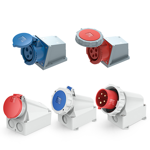 Wall Mounted Plug and Socket