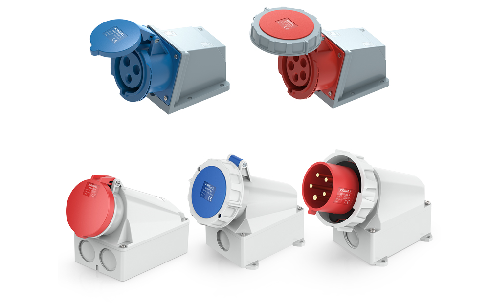 Wall Mounted Plug and Socket
