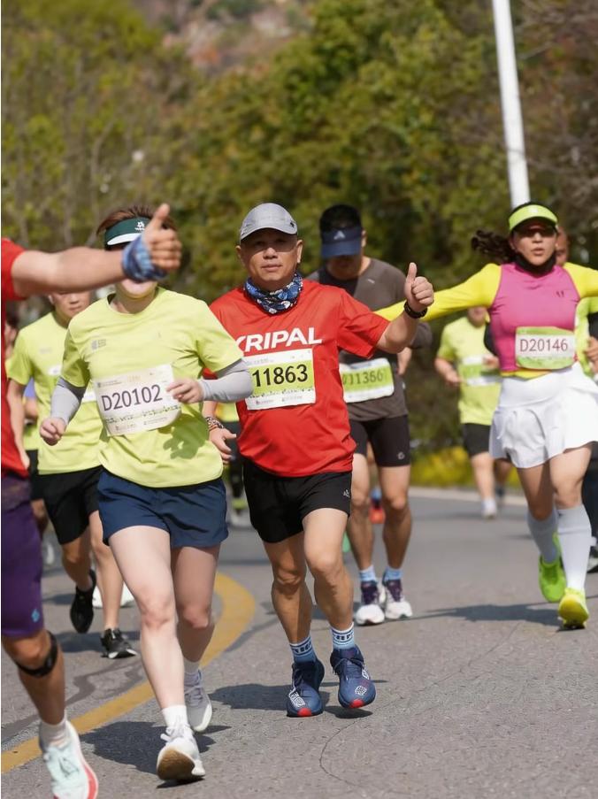 all eight team members safely and successfully completed the race