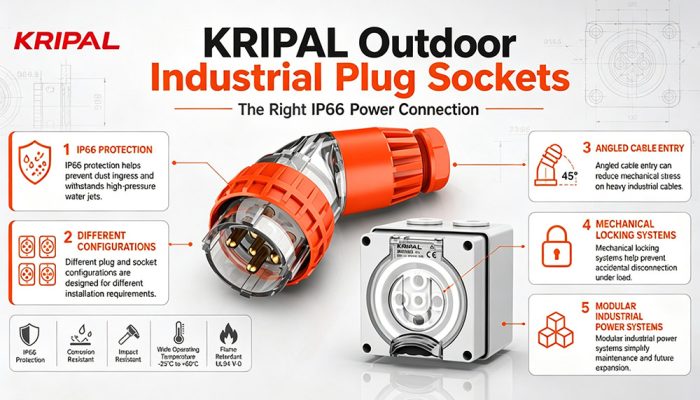 Handleiding voor industriële stopcontacten voor buitengebruik: Hoe kiest u de juiste IP66-stroomaansluiting?