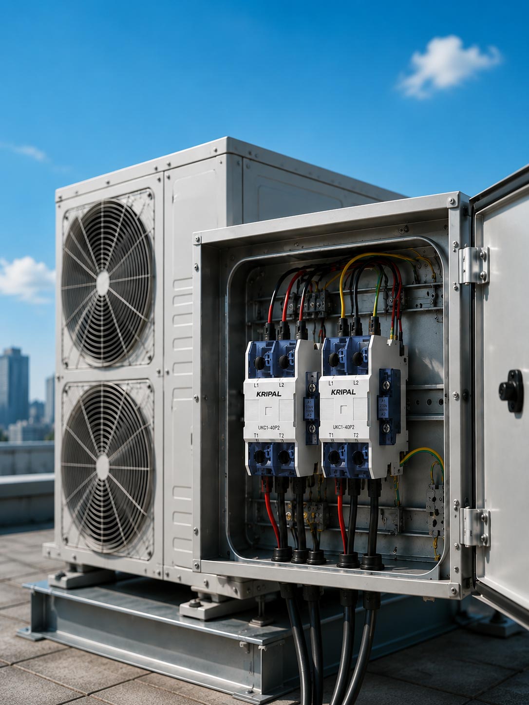 HVAC Equipment Built Around UKC1-P Contactors