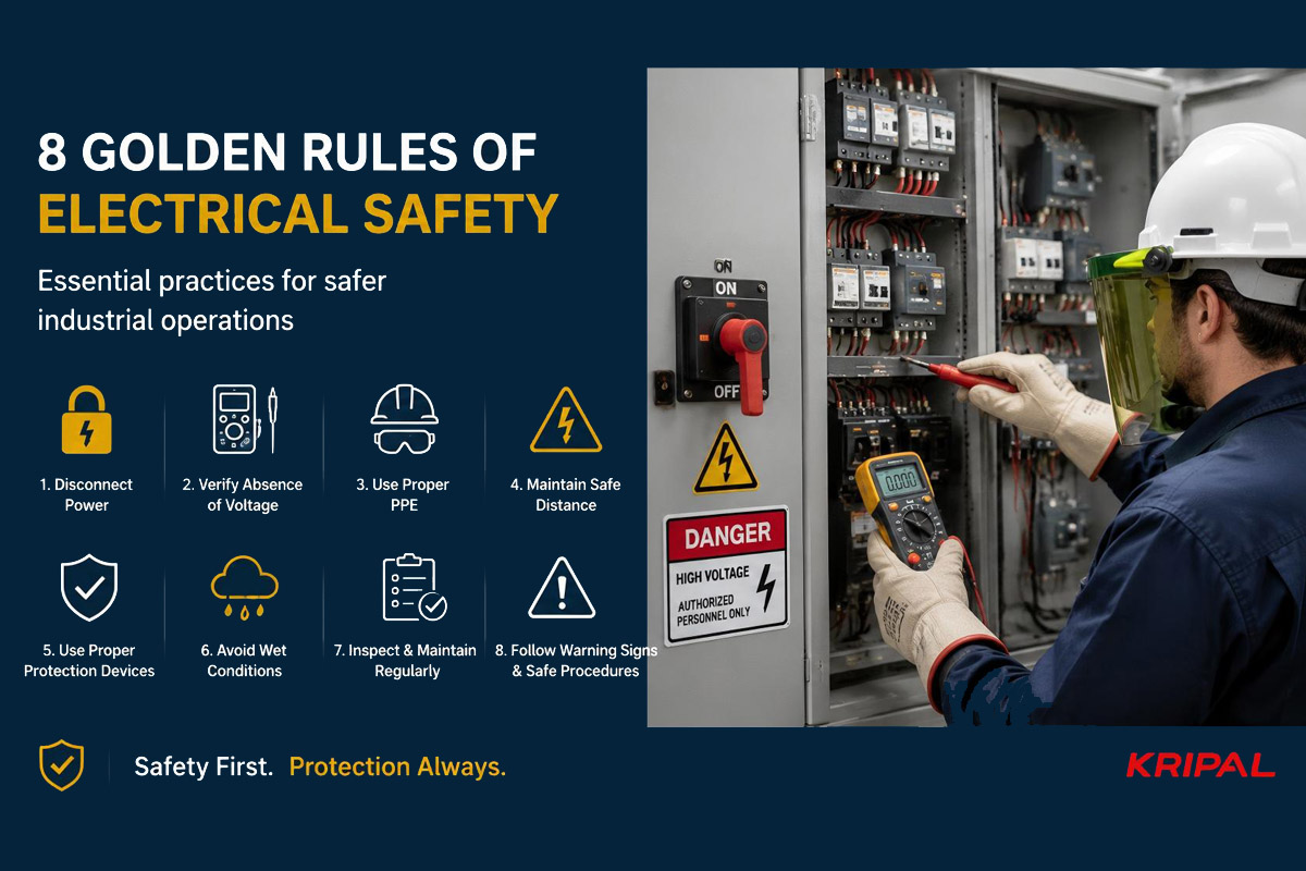 8 Golden Rules on Electrical Safety