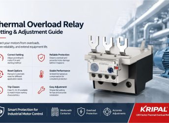 Como configurar e ajustar um relé de sobrecarga térmica para proteção de motores industriais