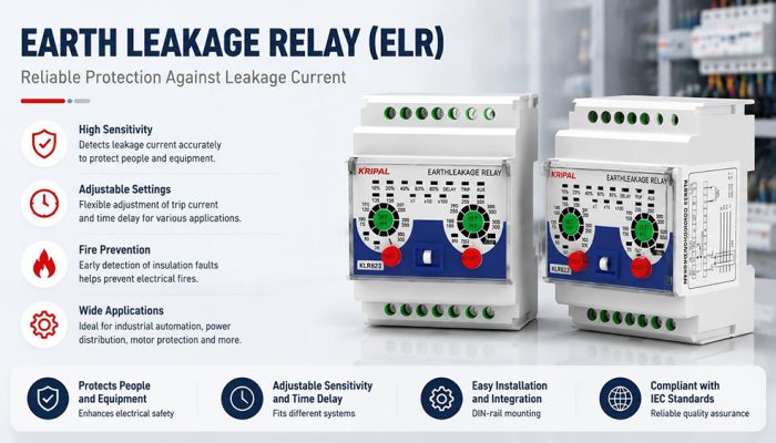 Understanding Earth Leakage Relays: Types, Working Principle, and Key Advantages