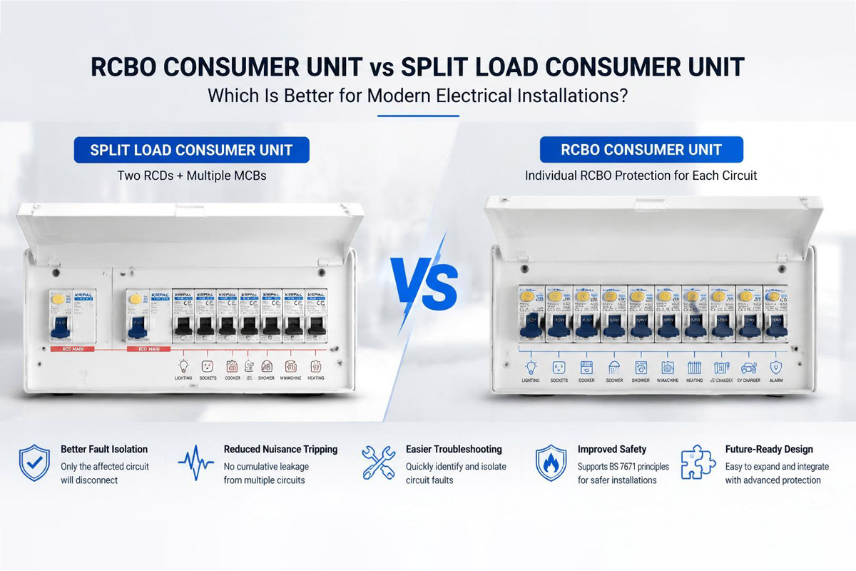 RCBO Consumer Unit vs Split Load Consumer Unit