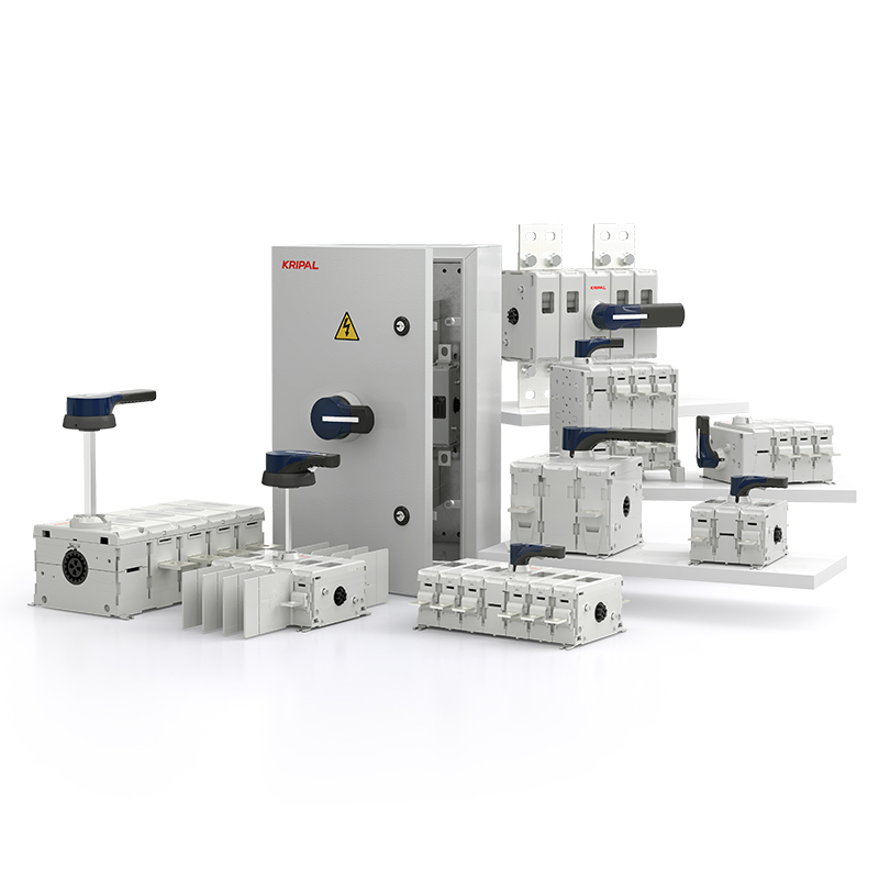 UKGD-400S02K 2P 400A DC1500V Switch Disconnector Side-Mounted Handle CE/CB/TUV Certified DC Isolator