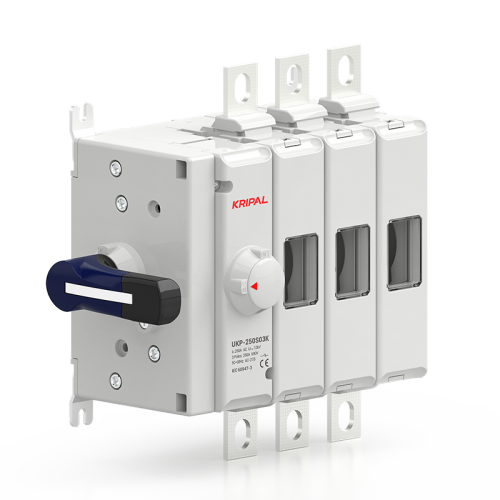 UKP-250S03K 3-Pole 250A Side-Operated Switch Disconnector for Compact Switchgear Cabinets