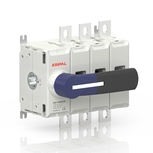 UKP-400F03K 400A 3 Pole AC Switch Disconnector Panel Mount Isolator Switch with Front-Operated Handle for Distribution Panels